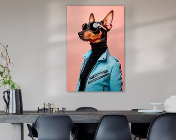 German Pinscher by Poster Art Shop