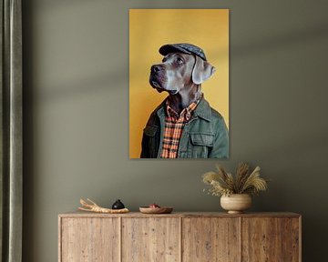 Deens-Zweedse boerenhond van Poster Art Shop