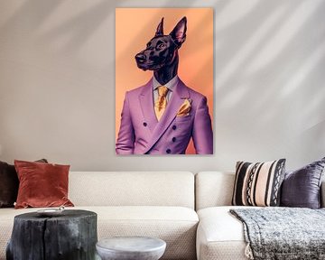 Doberman by Poster Art Shop