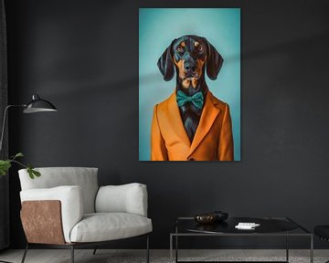 Doberman by Poster Art Shop