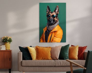 Dutch Shepherd by Poster Art Shop