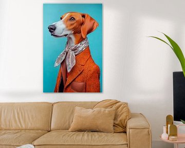 English Foxhound by Poster Art Shop