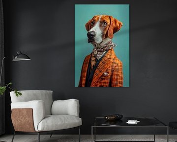 English Foxhound by Poster Art Shop