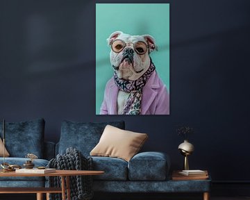 English Bulldog by Poster Art Shop