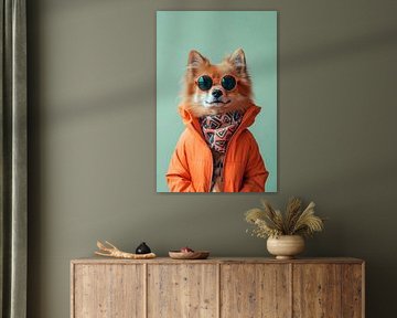 Finnish Spitz by Poster Art Shop