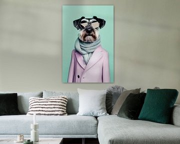 Giant moustache by Poster Art Shop