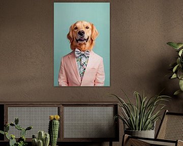 Golden Retriever by Poster Art Shop
