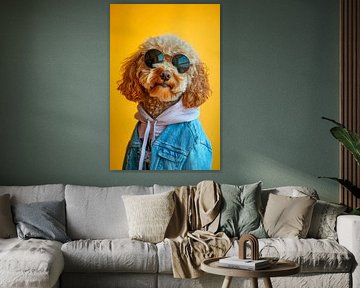 Goldendoodle by Poster Art Shop