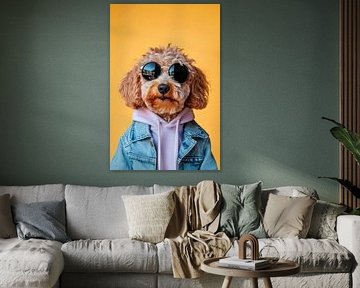 Goldendoodle by Poster Art Shop