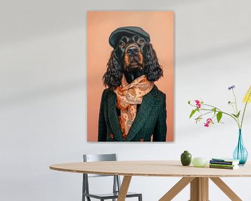 Gordon Setter by Poster Art Shop