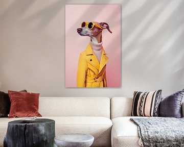 Greyhound by Poster Art Shop