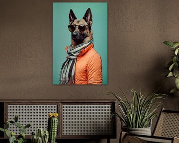 Herding Shepherd by Poster Art Shop