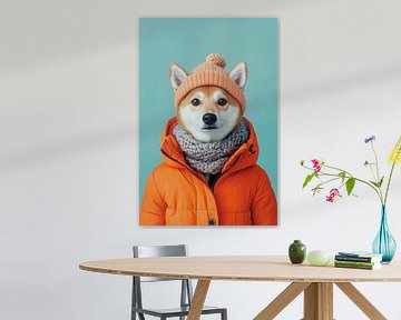 Shiba Inu by Poster Art Shop
