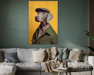 Weimaraner van Poster Art Shop