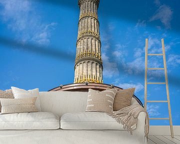 Berlijn - Overwinningszuil op de Straße des 17. Juni