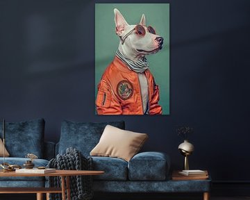 Bull Terrier van Poster Art Shop