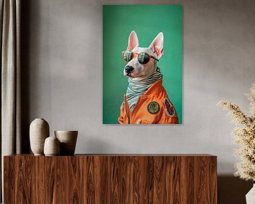 Bull Terrier van Poster Art Shop