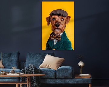 Irish Terrier by Poster Art Shop