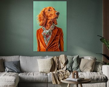 Irish Setter by Poster Art Shop