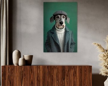 Irish Wolfhound by Poster Art Shop