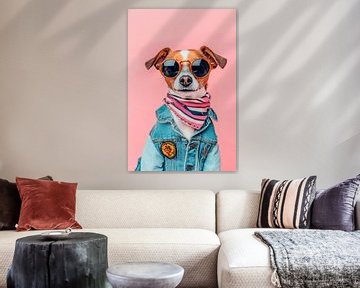 Jack Russell Terrier by Poster Art Shop