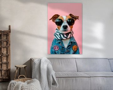 Jack Russell Terrier van Poster Art Shop