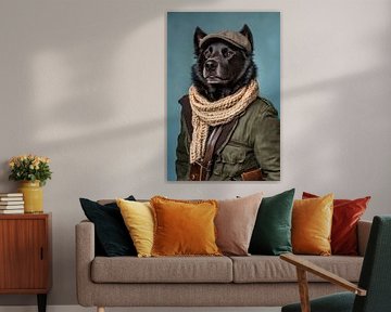 Karelian Bear Dog by Poster Art Shop