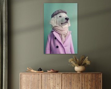 Kuvasz by Poster Art Shop