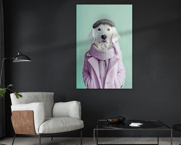Kuvasz by Poster Art Shop