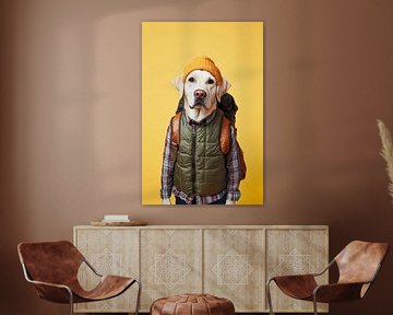 Labrador van Poster Art Shop