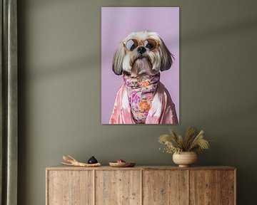 Lhasa Apso by Poster Art Shop