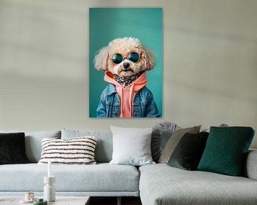 Lhasa-Poo by Poster Art Shop