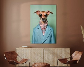 Lurcher by Poster Art Shop