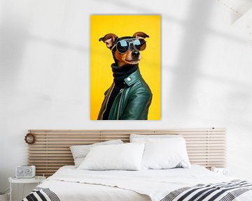 Manchester Terrier van Poster Art Shop