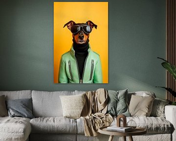 Manchester Terrier van Poster Art Shop
