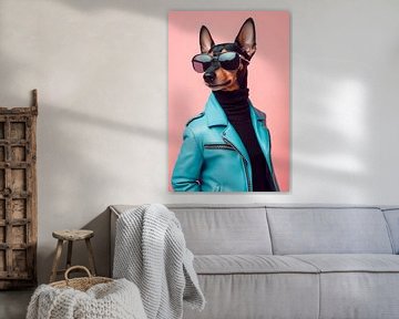 Dwergpinscher van Poster Art Shop