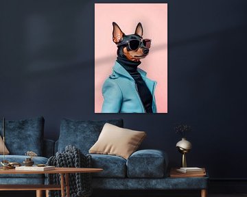 Miniature Pinscher by Poster Art Shop