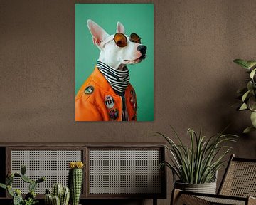 Dwergkeeshond van Poster Art Shop