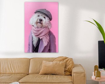 Old English Sheepdog by Poster Art Shop