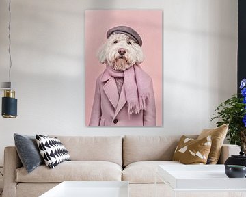 Old English Sheepdog by Poster Art Shop