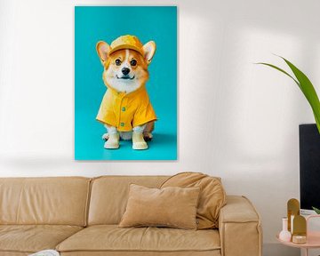 Welsh Corgi Pembroke sur Poster Art Shop