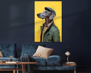 Plott hond van Poster Art Shop