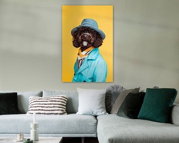 Portuguese Water Dog by Poster Art Shop