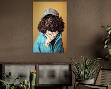 Portuguese Water Dog by Poster Art Shop