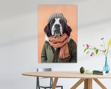Sint Bernard van Poster Art Shop
