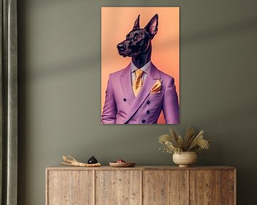 Doberman by Poster Art Shop