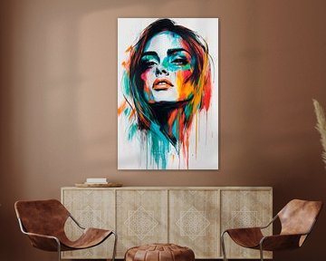 The colourful expressiveness of youth by Poster Art Shop