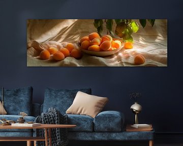 Fruitige kleuren op zachte stof van Poster Art Shop