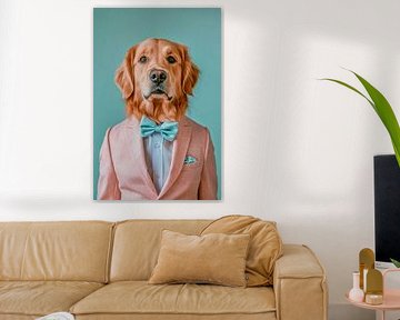 Golden Retriever by Poster Art Shop