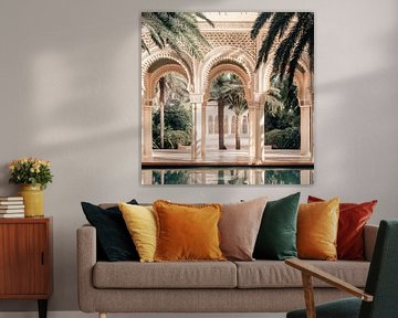 Oosterse oase van rust van Poster Art Shop